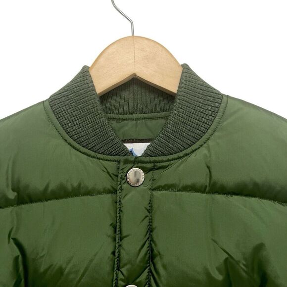 Dsquared 2 Cropped Bomber Puffer Down Jacket Short Coat Green Rare Women’s 44 S - Picture 5 of 12